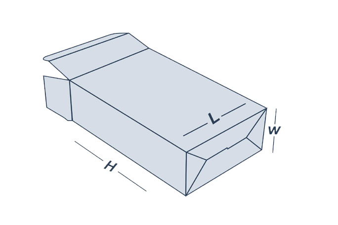 Tuck End Auto Bottom Cupcake Box	