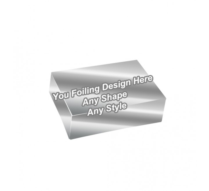 Silver Foiling Stress Relief Toy Packaging 