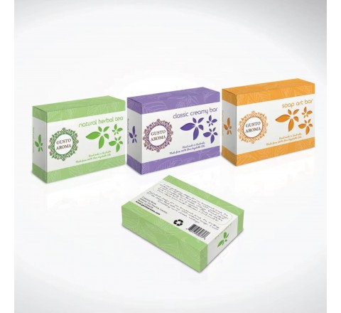 Kraft Soap Packaging Boxes