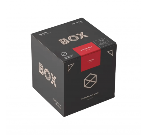 Black Cardboard Packaging Boxes