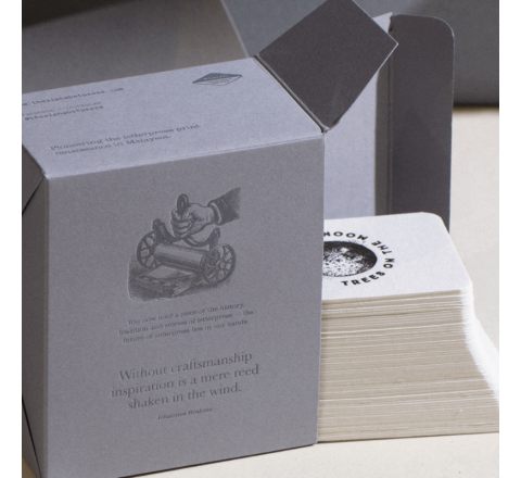 Letterpress Business Cards Packaging Boxes