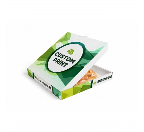 White Pizza Packaging Boxes