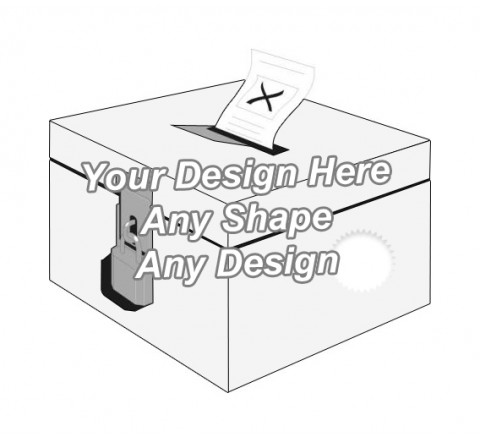 Die Cut Ballot Boxes