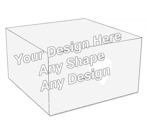 Die Cut Cake Bakery Boxes