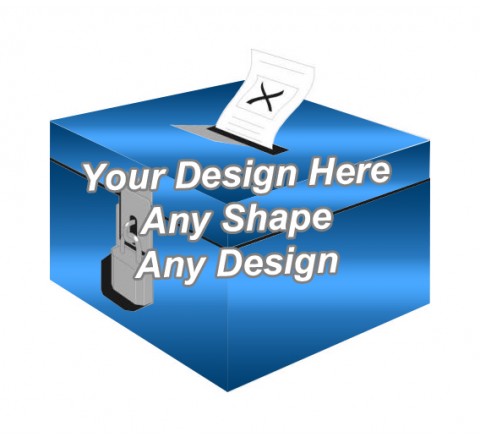 Gloss Laminated Ballot Boxes