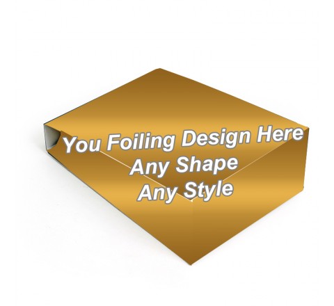 Golden Foiling - Gable Bag Packaging