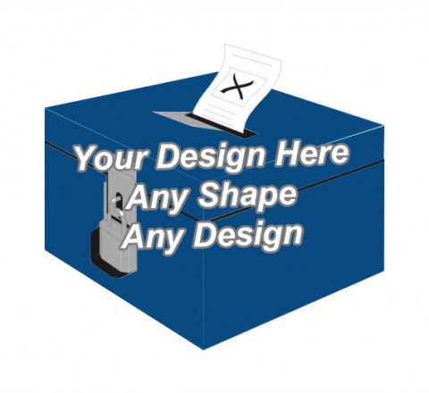 Matte Finish Ballot Boxes