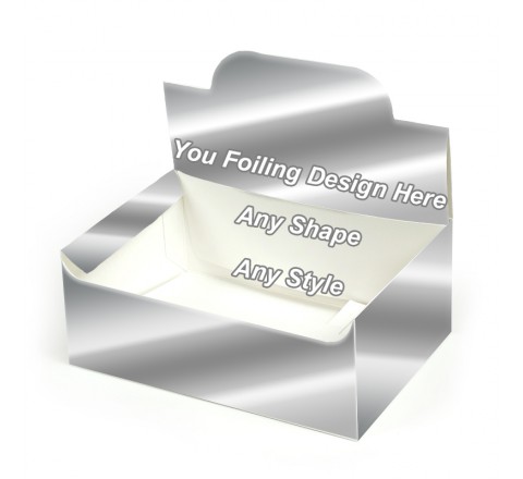 Silver Foiled Pop Up Display Boxes