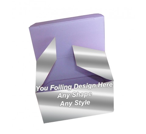Silver Foiling Reverse Tuck End Boxes