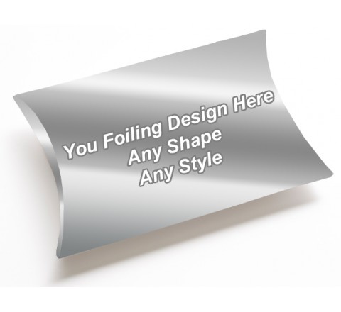 Silver Foiling Pillow Boxes